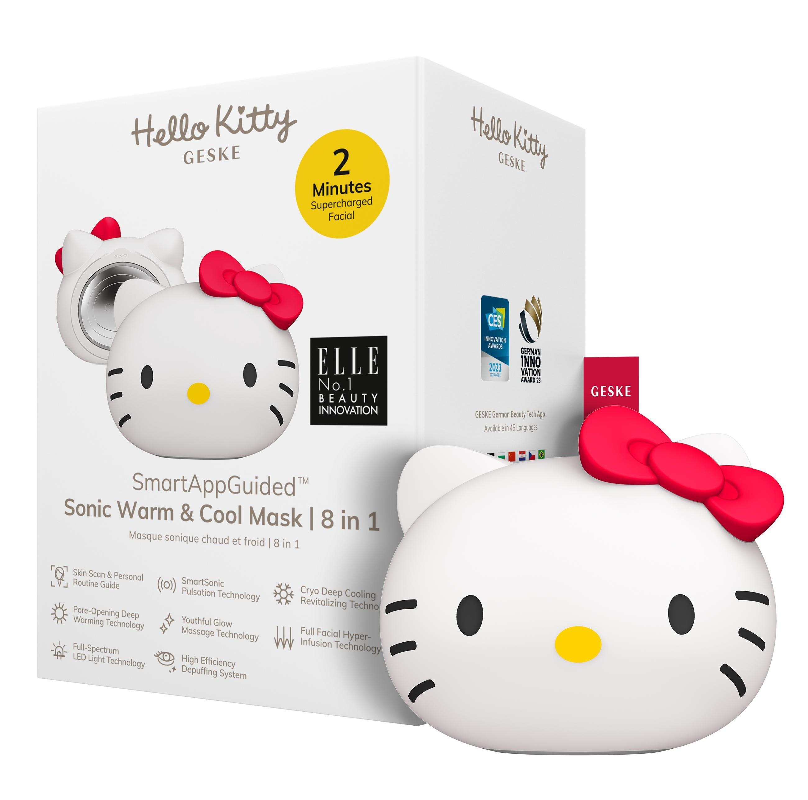 Geske Hello Kitty SmartAppGuided Sonic Warm & Cool Mask | 8 in 1 #1