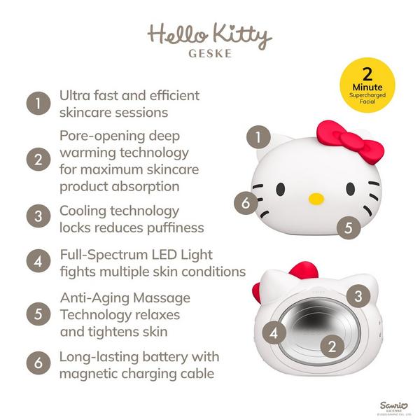 Geske Hello Kitty SmartAppGuided Sonic Warm & Cool Mask | 8 in 1 #2
