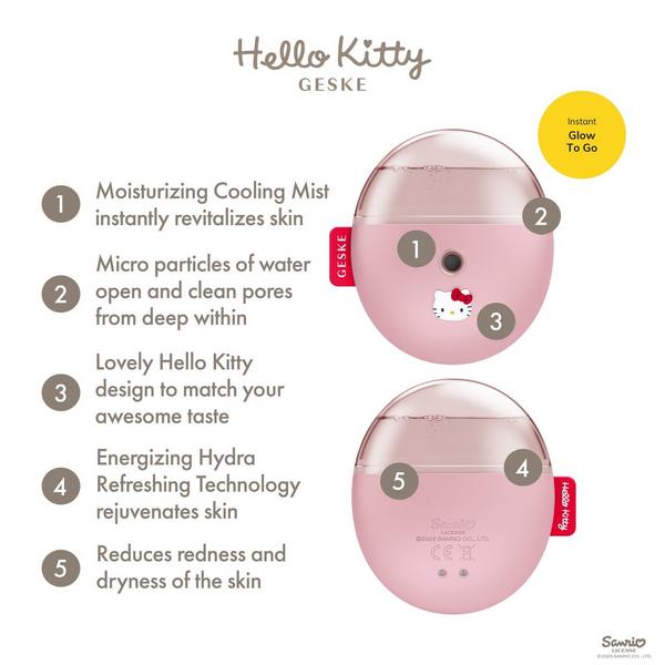 Geske Hello Kitty SmartAppGuided Facial Hydration Refresher | 4 in 1 #2