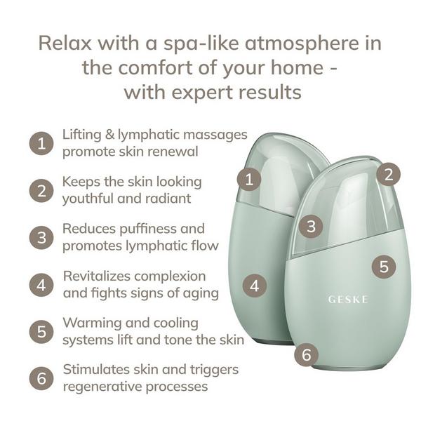 Geske SmartAppGuided Cool & Warm Eye & Face Massager | 7 in 1 #2