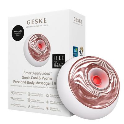 Geske SmartAppGuided Sonic Cool & Warm Face and Body Massager | 9 in 1