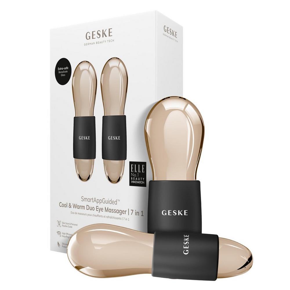 Geske Smartappguided Cool & Warm Duo Eye Massager | 7 In 1 - Gray