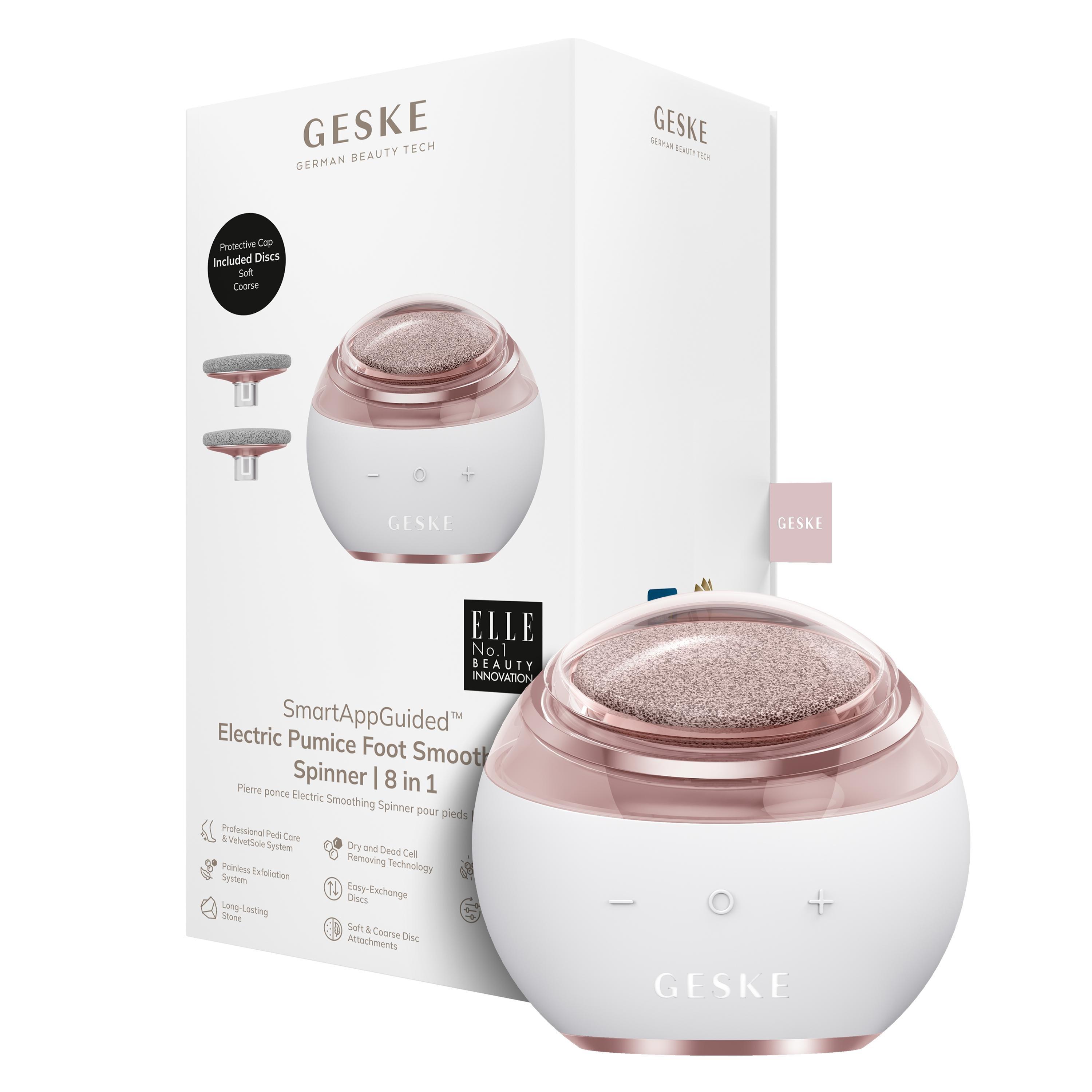 Geske SmartAppGuided Electric Pumice Foot Smoothing Spinner | 8 in 1 #1