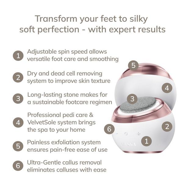Geske SmartAppGuided Electric Pumice Foot Smoothing Spinner | 8 in 1 #2