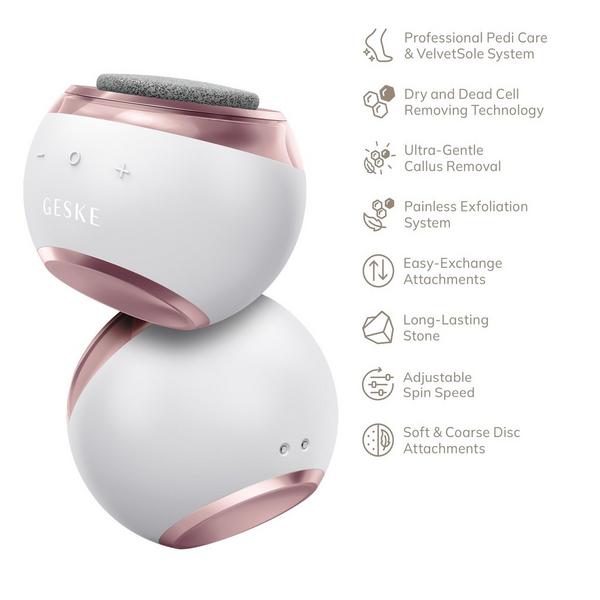 Geske SmartAppGuided Electric Pumice Foot Smoothing Spinner | 8 in 1 #4