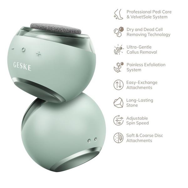 Geske SmartAppGuided Electric Pumice Foot Smoothing Spinner | 8 in 1 #4