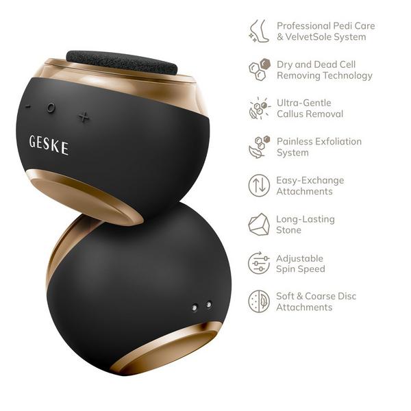 Geske SmartAppGuided Electric Pumice Foot Smoothing Spinner | 8 in 1 #4