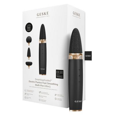 Geske SmartAppGuided Electric Pumice Foot Smoothing Multi-Pen | 8 in 1
