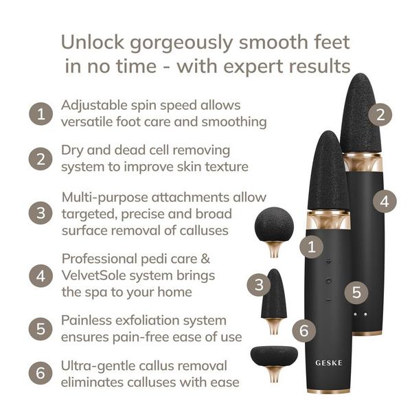 Geske SmartAppGuided Electric Pumice Foot Smoothing Multi-Pen | 8 in 1 #2