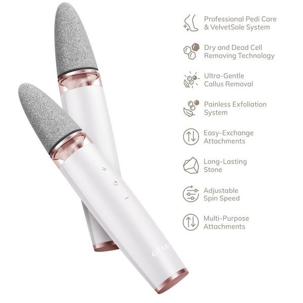 Geske SmartAppGuided Electric Pumice Foot Smoothing Multi-Pen | 8 in 1 #4