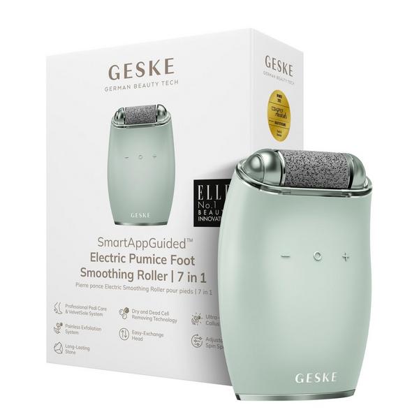 Geske SmartAppGuided Electric Pumice Foot Smoothing Roller | 7 in 1 #1