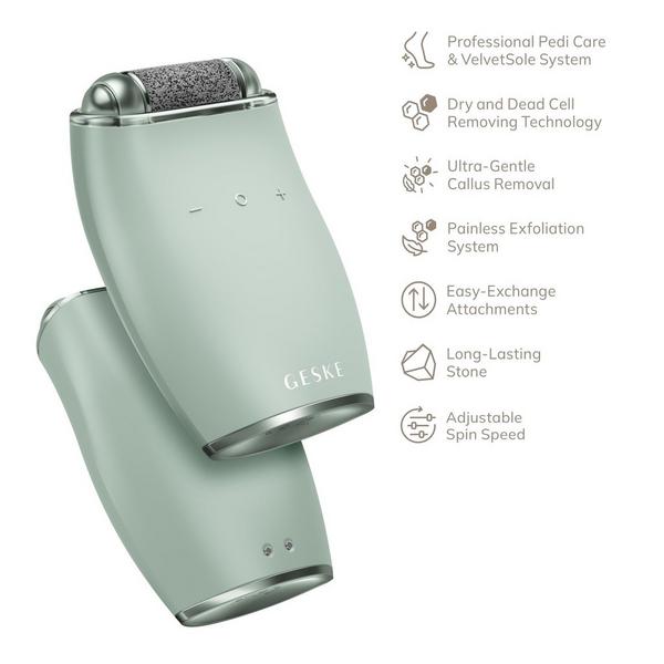 Geske SmartAppGuided Electric Pumice Foot Smoothing Roller | 7 in 1 #4
