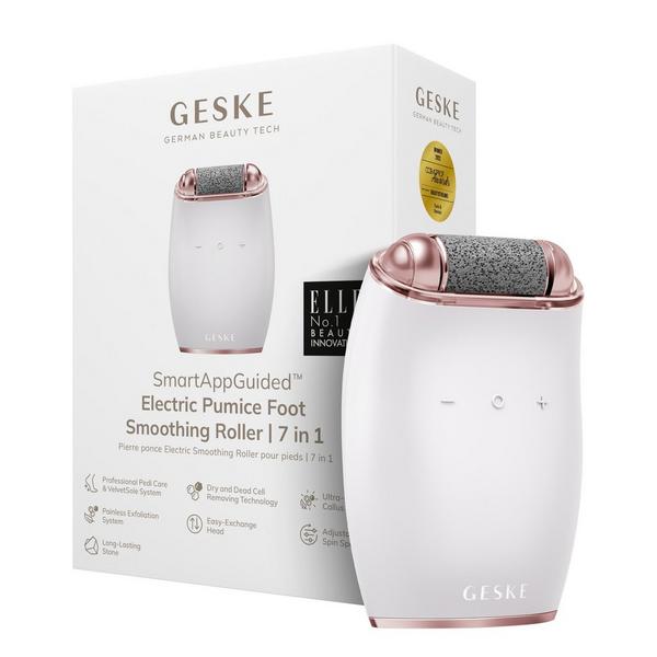 Geske SmartAppGuided Electric Pumice Foot Smoothing Roller | 7 in 1 #1
