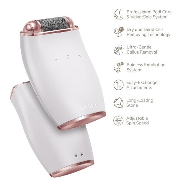Geske SmartAppGuided Electric Pumice Foot Smoothing Roller | 7 in 1 #4