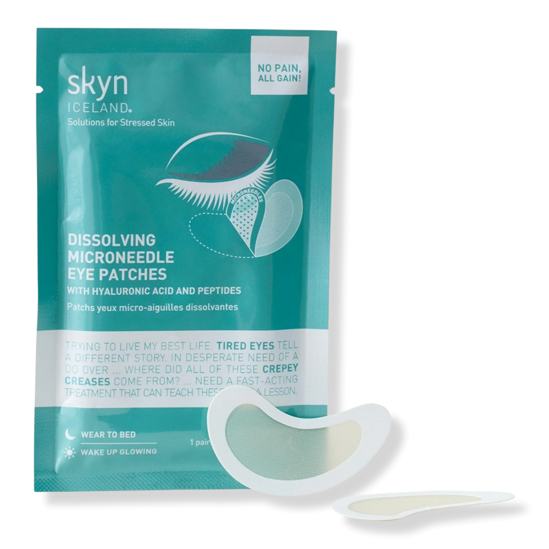 dissolving glutathione eye patches Microneedle Experience enhanced hydration. 🤍 @glowwkailin