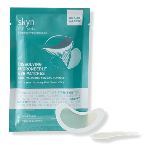 Skyn Iceland - skyn ICELAND Microneedle Under-Eye Patches, 39% Hyaluronic, 1 Pair