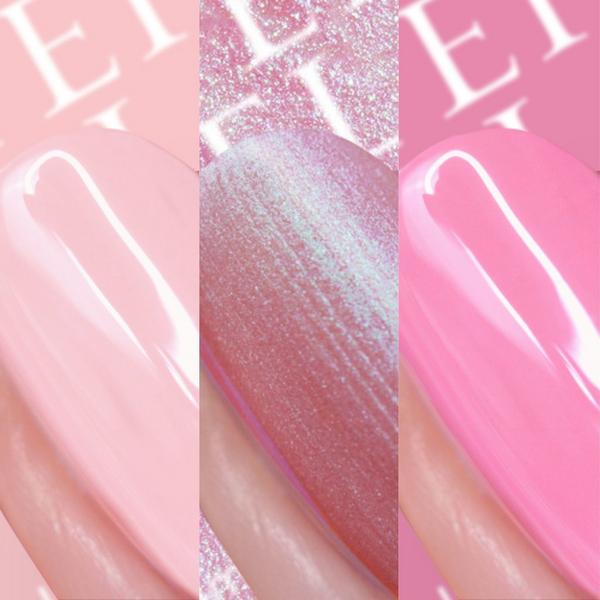 Nails Inc. It's Topless 1 Step Gel-Like Manicure Nail Polish Set #3