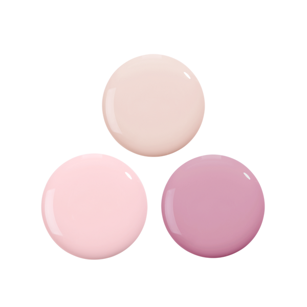 Nails Inc. It's Topless Nudes 1-Step Gel-Like Manicure Nail Polish Set #2