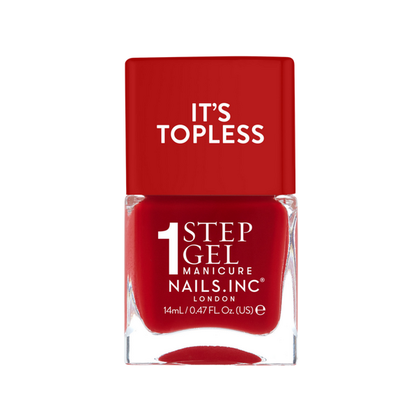 Nails Inc. It's Topless 1 Step Gel-Like Manicure Nail Polish #1