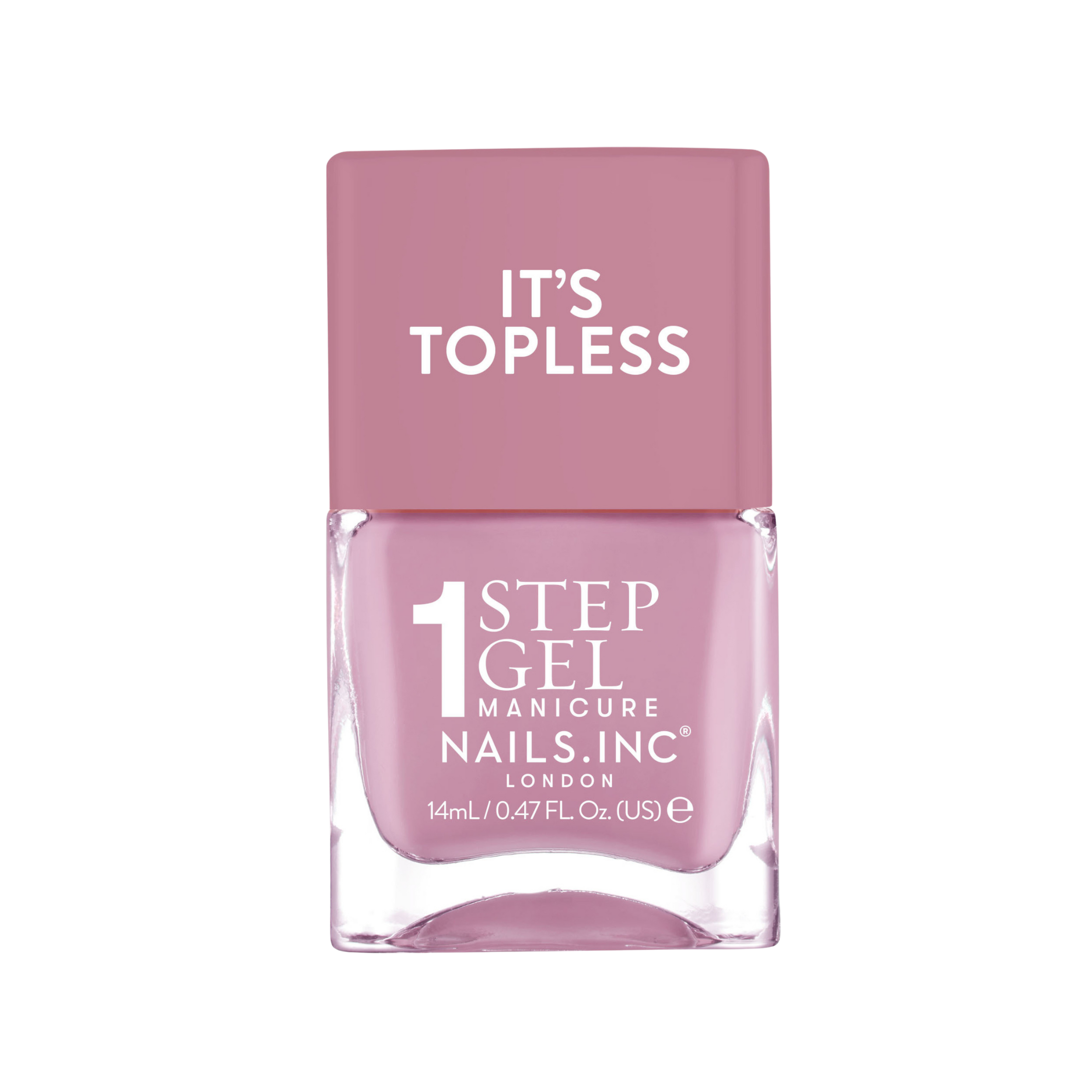 Nails Inc. It's Topless 1 Step Gel-Like Manicure Nail Polish #1