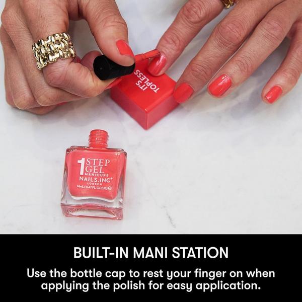 Nails Inc. It's Topless 1 Step Gel-Like Manicure Nail Polish #7