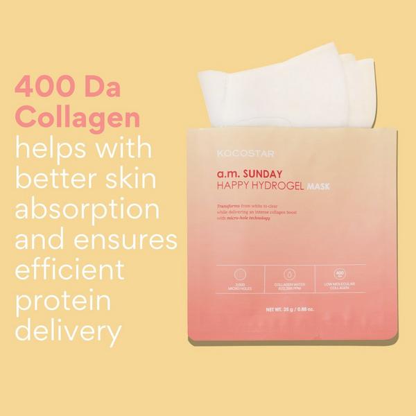 KOCOSTAR a.m. Sunday Happy Hydrogel Mask #4