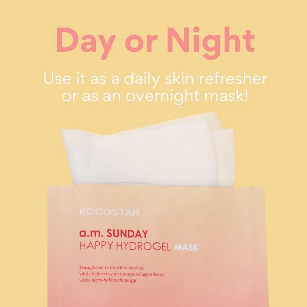 KOCOSTAR a.m. Sunday Happy Hydrogel Mask #6