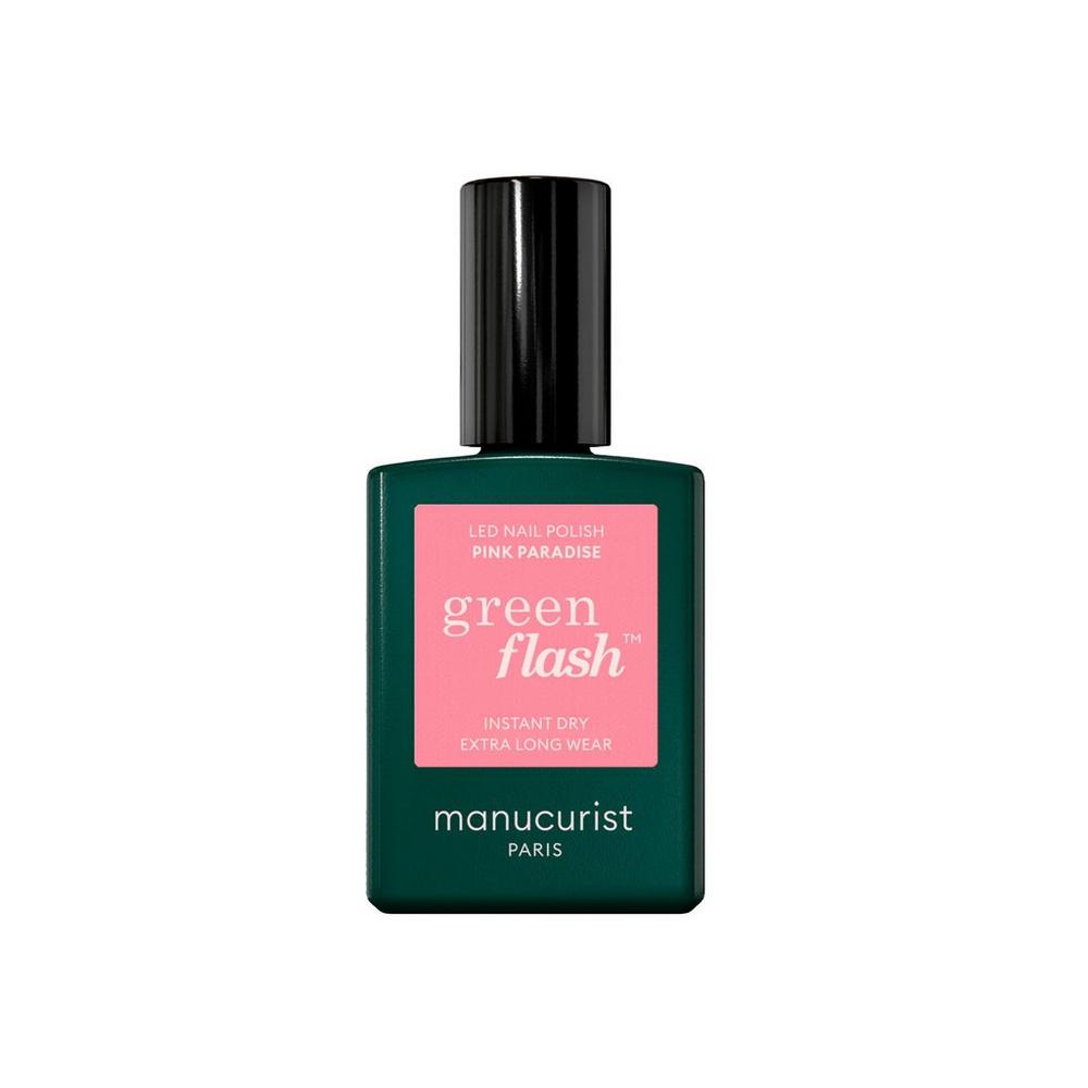 Manucurist Green Flash Led Gel Polish - Pink Paradise In Pink