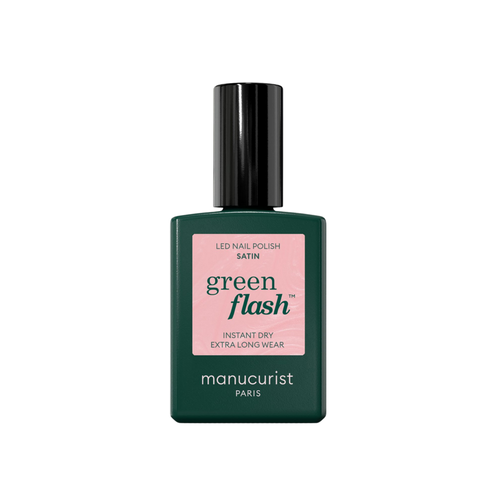 Manucurist Green Flash Led Gel Polish - Satin