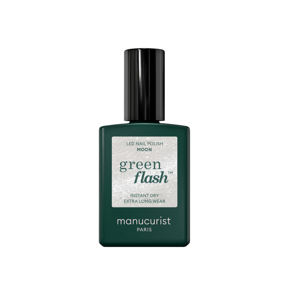 Manucurist Green Flash Led Gel Polish - Moon In Gray