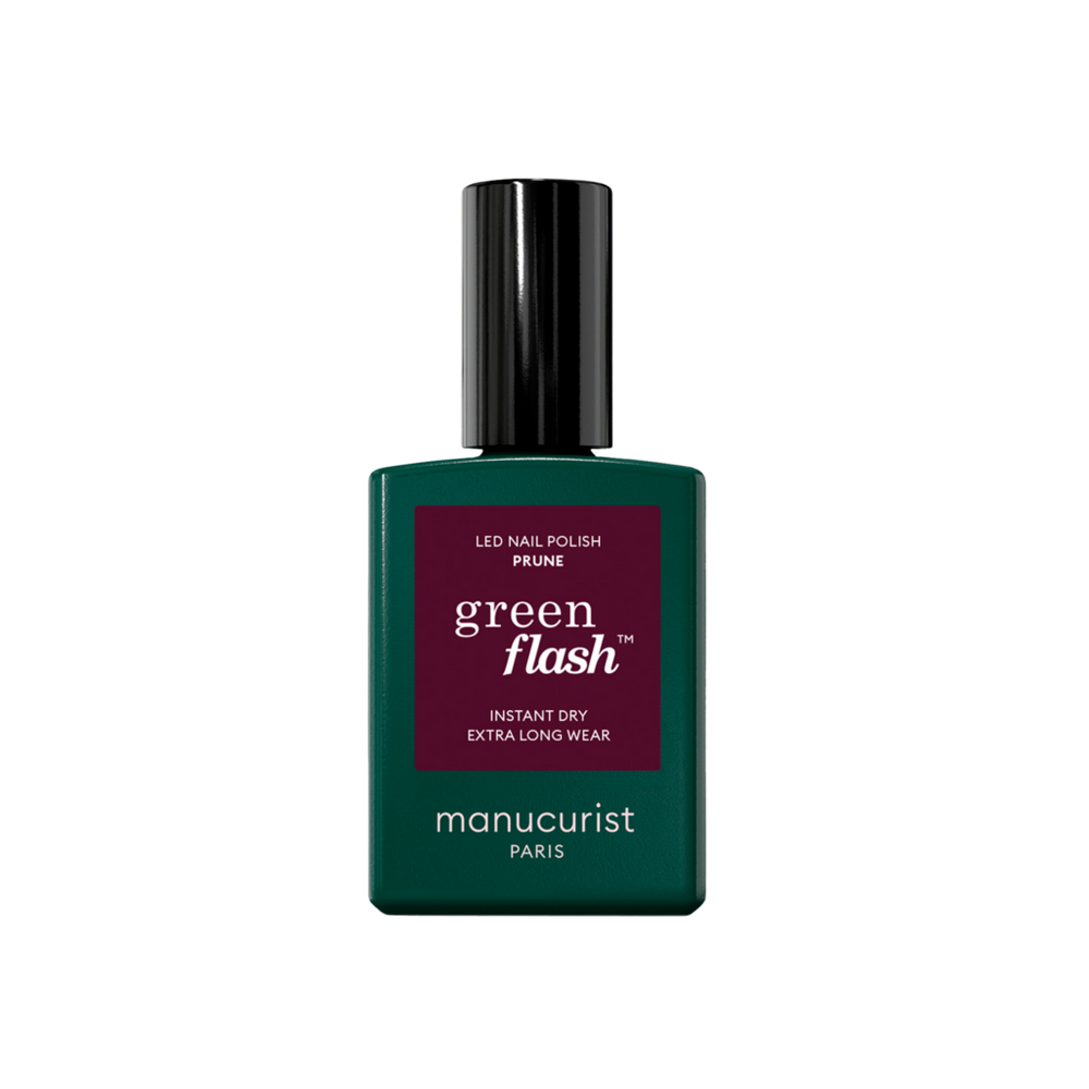 Manucurist Green Flash Led Gel Polish - Prune In Purple