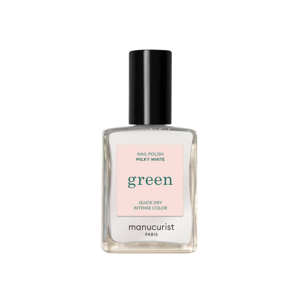 Manucurist Green Nail Polish - Milky White In White