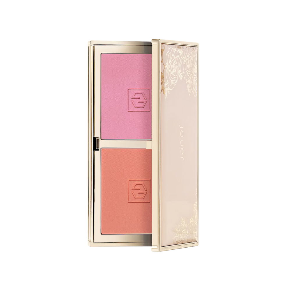Jouer Cosmetics Blush Bouquet Dual Blush Palette - Deux Amis