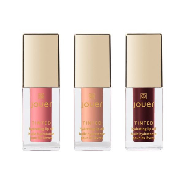Jouer Cosmetics The Lip Edit Deluxe Tinted Lip Oil Trio #1
