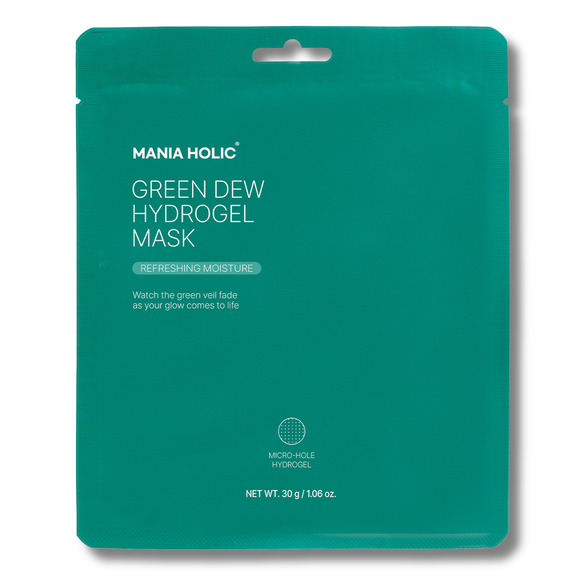 Mania Holic Green Dew Hydrogel Mask with CICA & Green Tea #1
