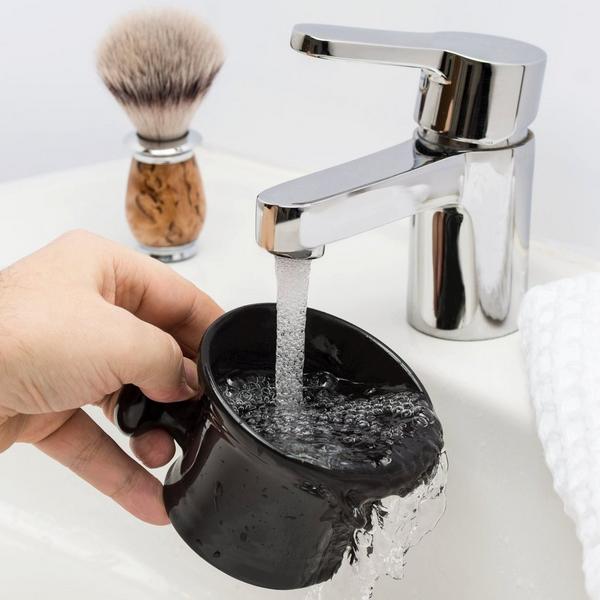 MÜHLE Porcelain Shaving Mug with Handle #4