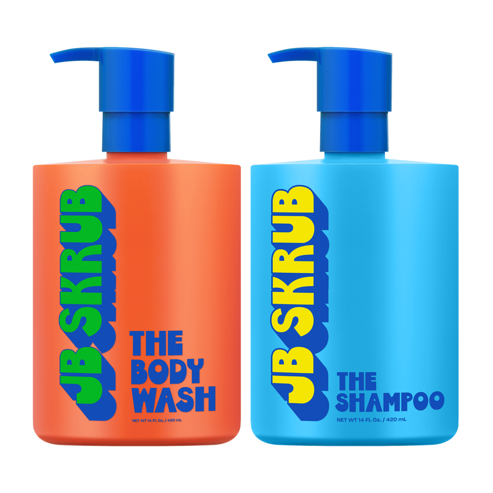 Jb Skrub Hair & Body Wash Duo For Tweens And Teens