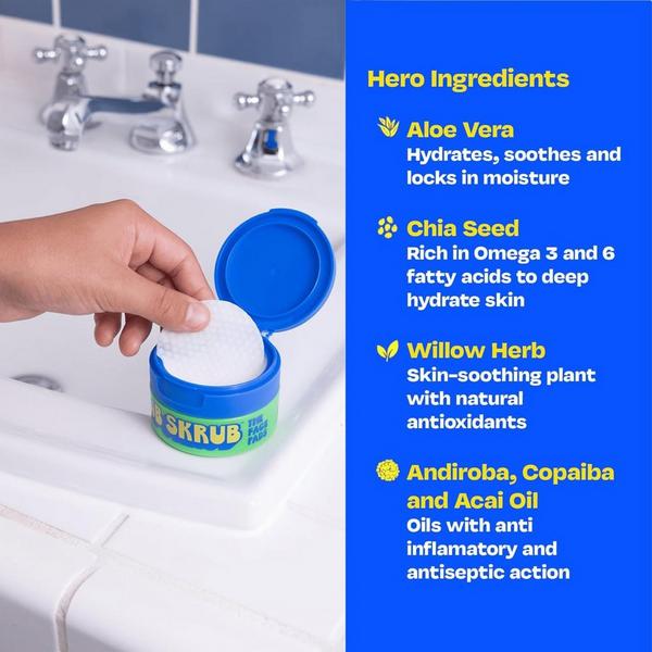 JB Skrub Complete Face Care Set for Tweens and Teens #4