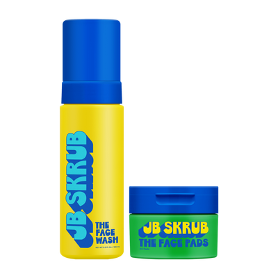 JB Skrub Face Wash & Face Pads Duo for Tweens and Teens