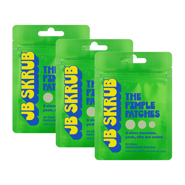 JB Skrub Clear Pimple Patches Set for Tweens and Teens #1