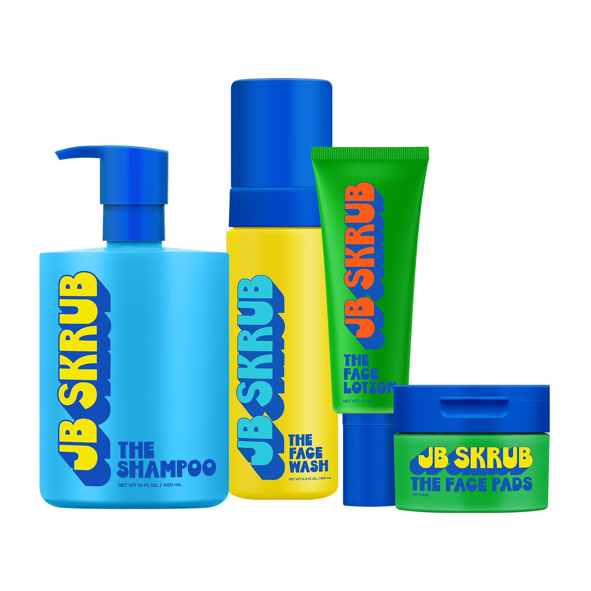 JB Skrub Essential Hair & Face Set for Tweens and Teens #1