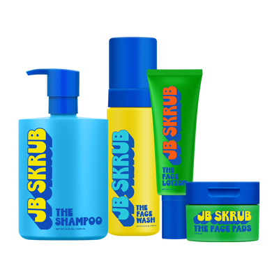 JB Skrub Essential Hair & Face Set for Tweens and Teens