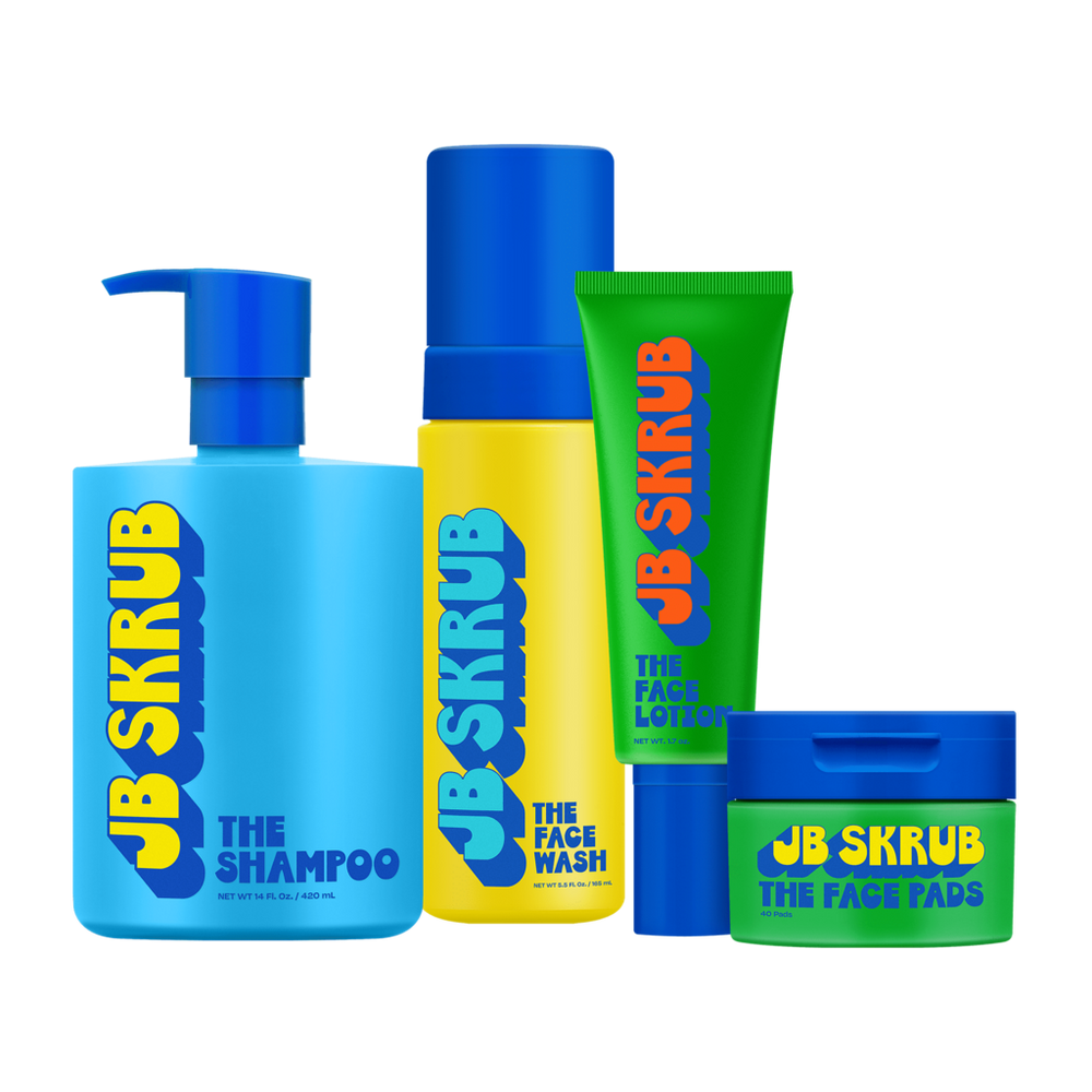 Jb Skrub Essential Hair & Face Set For Tweens And Teens