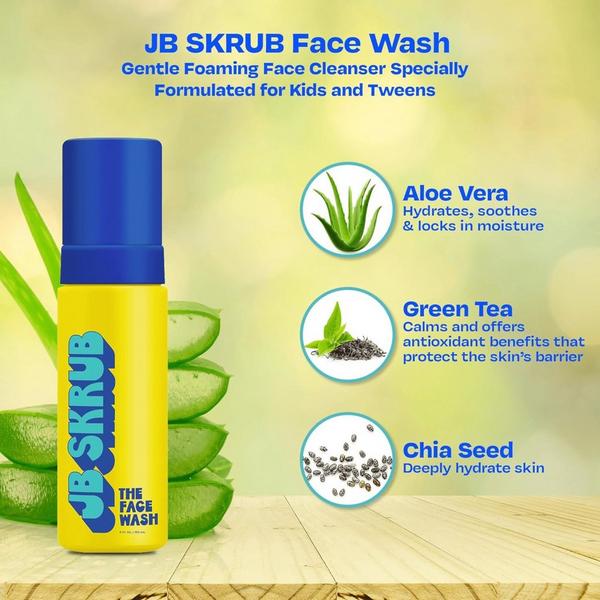 JB Skrub Essential Hair & Face Set for Tweens and Teens #3
