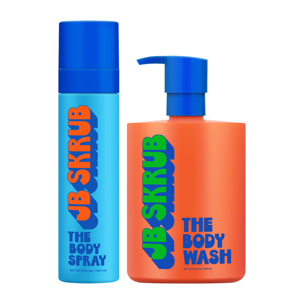 Jb Skrub Body Wash & Body Spray Duo For Tweens And Teens