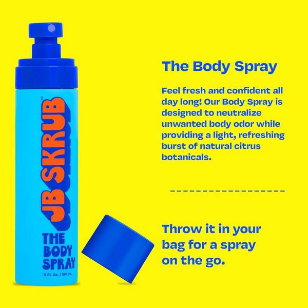 JB Skrub Body Wash & Body Spray Duo for Tweens and Teens #2