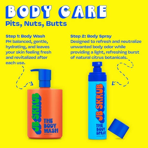 JB Skrub Body Wash & Body Spray Duo for Tweens and Teens #4