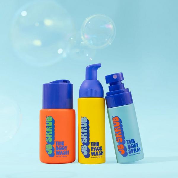 JB Skrub Travel-Size Face & Body Set for Tweens and Teens #4