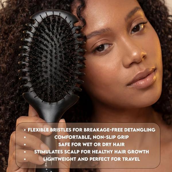 True + Pure Texture Defining and Detangling Brush for Natural Hair #8