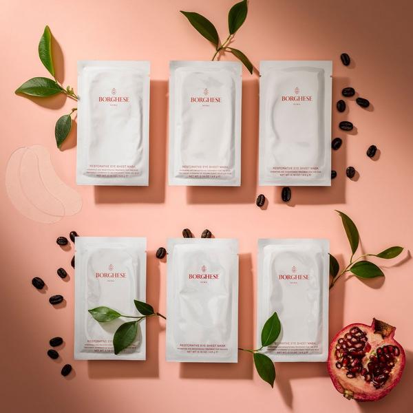 Borghese Restorative Eye Sheet Mask Hydrating and Brightening Treatment for the Eyes #5